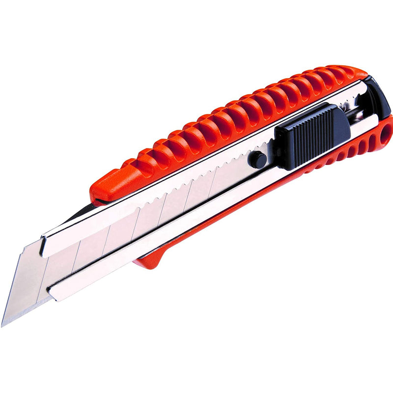 Black+Decker 18mm Bimaterial Autolock Snap-Off Retractable Utility Knife,