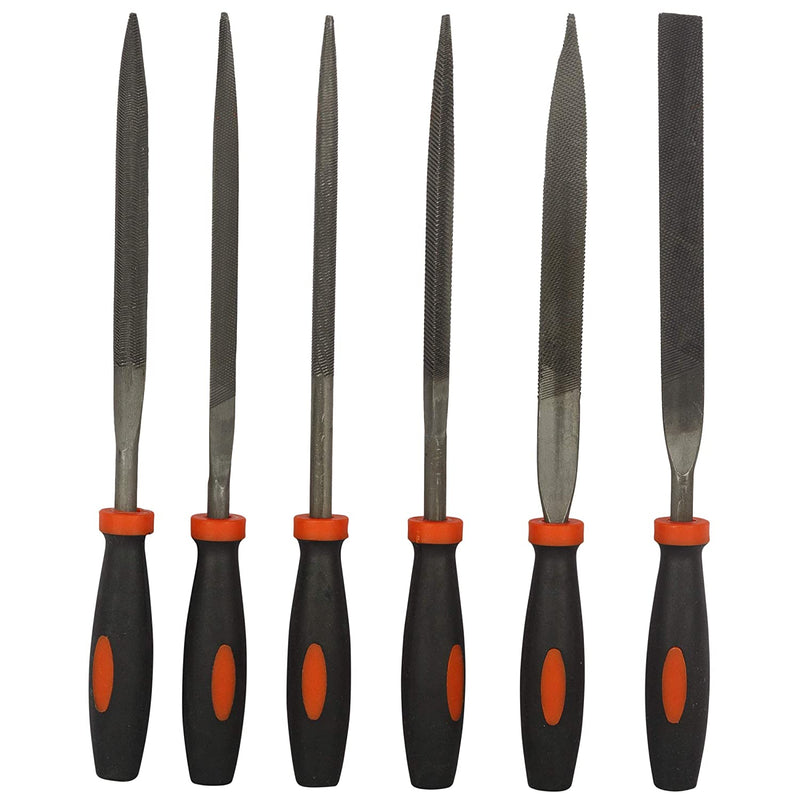 BLACK+DECKER 174mm Steel Needle File Set  ( 6-Pieces)