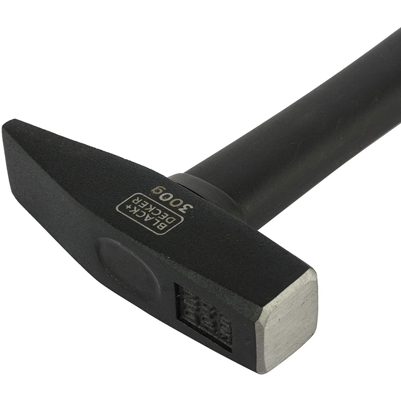 Black+Decker 7 oz. 300g Metal DIN Hammer with Fiberglass Handle
