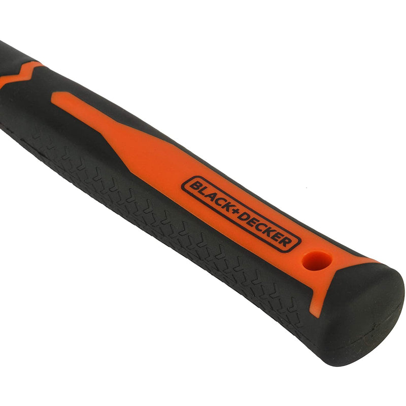 Black+Decker 7 oz. 300g Metal DIN Hammer with Fiberglass Handle