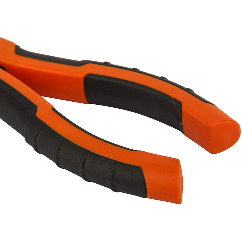 Black+Decker 180mm Bimaterial Steel Diagonal Cutting Pliers for Gripping, Twisting, Bending & Cutting Wire