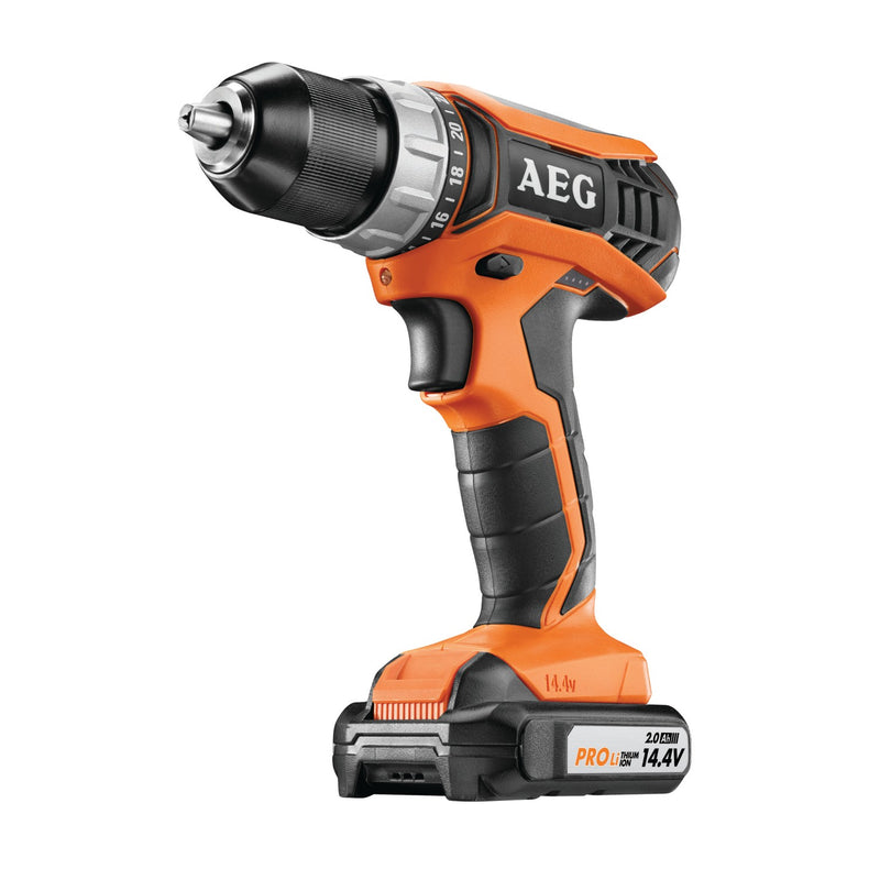 AEG BS 14 G3 LI Dual Cordless Drill (Lithium ion 14.4 V; 2.0 Ah)