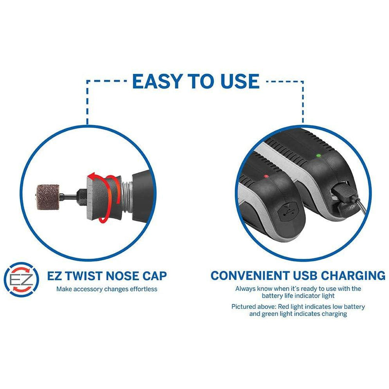 DREMEL® Lite 7760 Cordless Rotary Tool Li-Ion 3.6 V, Multi Tool Kit with 15 Accessories – Quick. Compact. All-round. اداة متعددة الاستخدامات من دريميل
