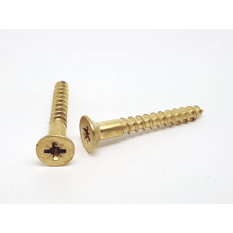FASTNER, BRASS WOOD SCREWS 100 PC