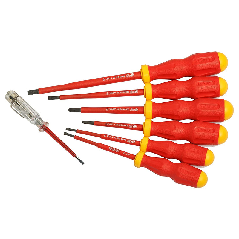 Stanley STMT60175 VDE Screwdriver Set with Bonus (6 Pcs)