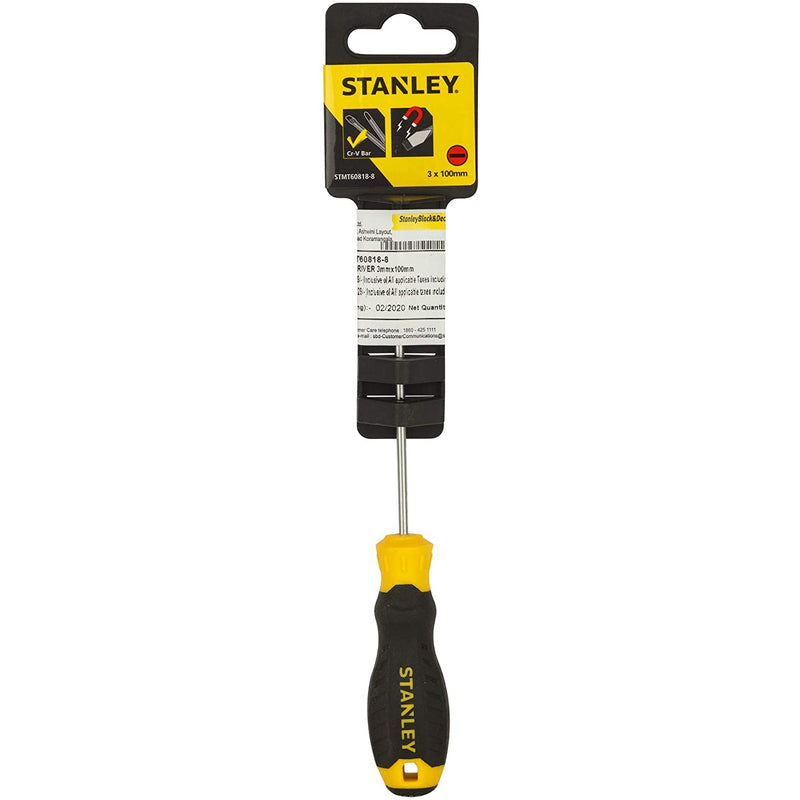 Stanley C/GRIP S/DRIVER 3MMX100MM - STMT60818-8