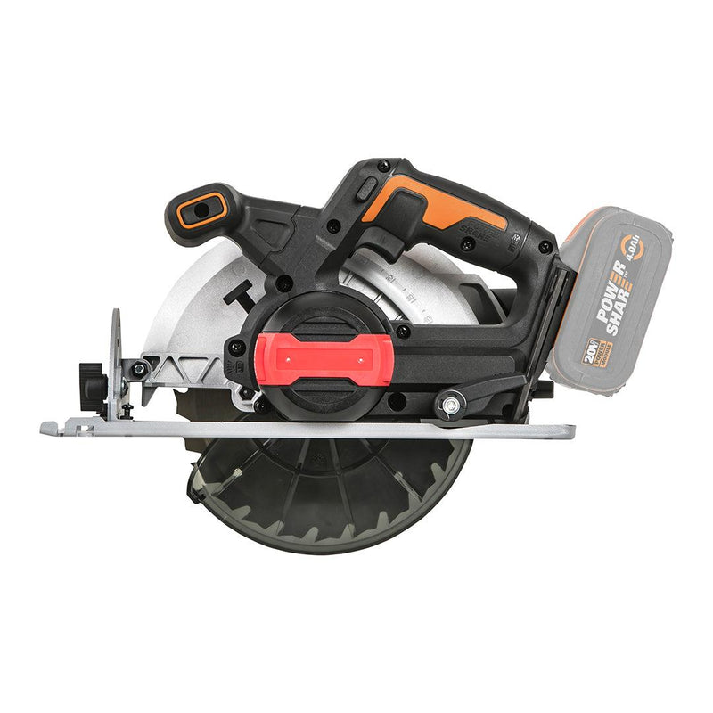 Worx 18V (20V Max) Cordless Brushless 185mm Circular Saw – WX520.9 بدون شاحن او بطارية