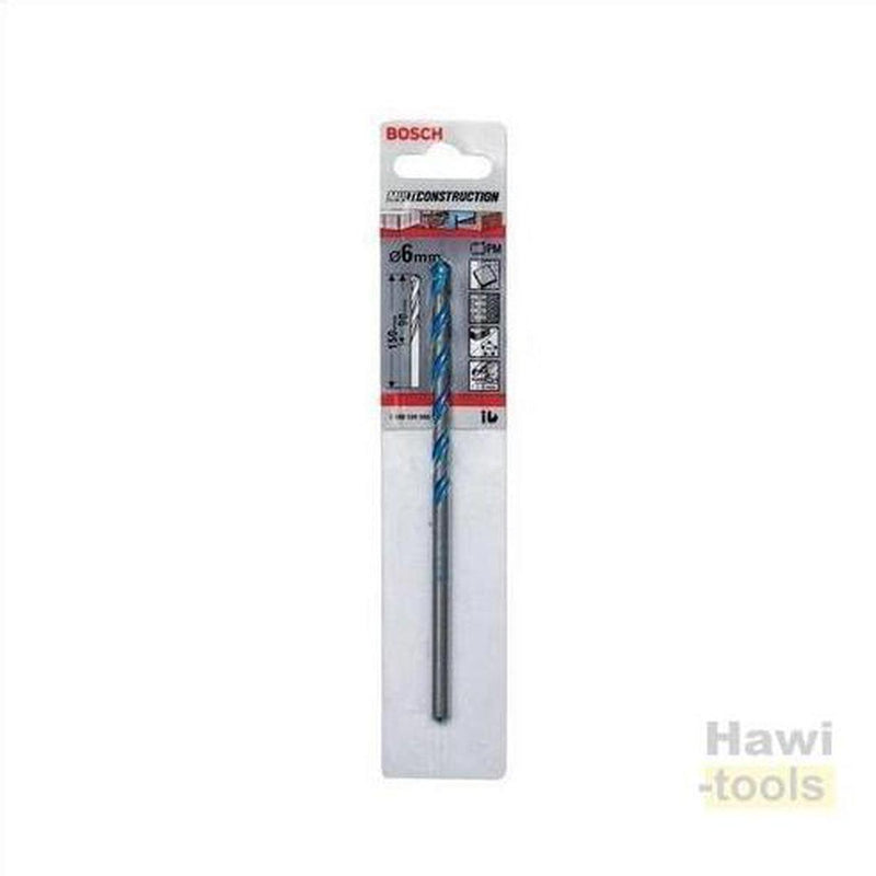 BOSCH Multi-Purpose / Constraction Drill Bit (ريشة ثقب متعددة الاستخدام (حجر/سيراميك/خشب/حديد/المنيوم)-BOSCH-Hawi tools-هاوي عدد