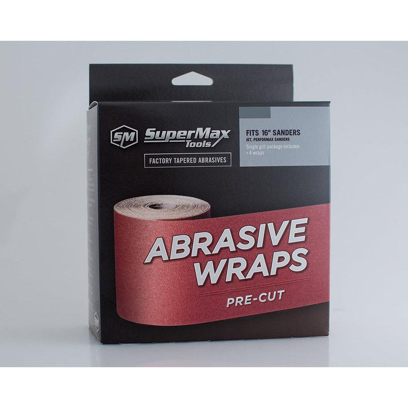 16″ Wrap For Supermax Drum Sander ورق صنفره خاصة بحهاز الدرم ساندر 16 انش
