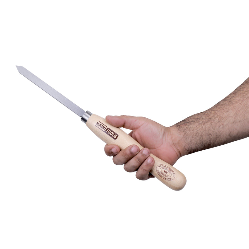 Crown 245W 1/4" 6mm Parting Tool, 8 ½ " 216mm Handle Beech