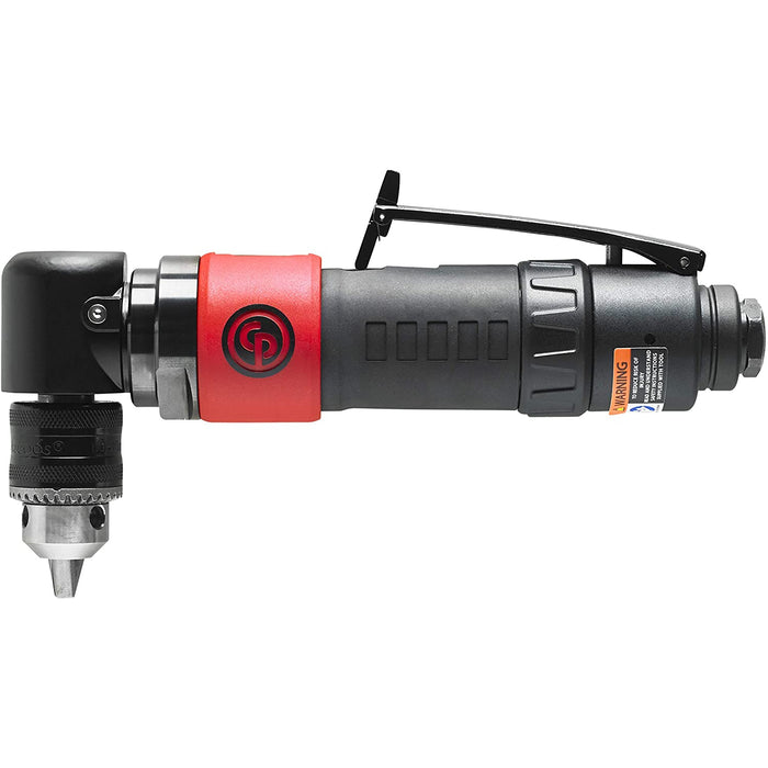 Chicago Pneumatic CP879C Angled Composite Reversible Air Drill, 3/8-Inch Chuck