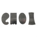 Crown Hand Tools 4-Piece Mini Cabinet Scraper Set 376M-Crown Hand Tools UK-Hawi tools-هاوي عدد