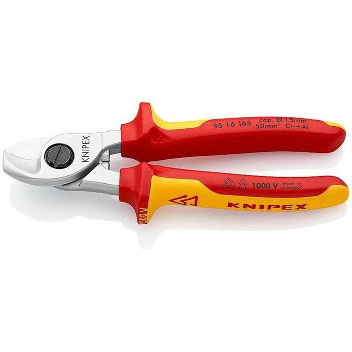 KNIPEX Cable Shears with twin cutting edge 150mm 200mm كبالت مقص / نيبيكس-KNIPEX-Hawi tools-هاوي عدد