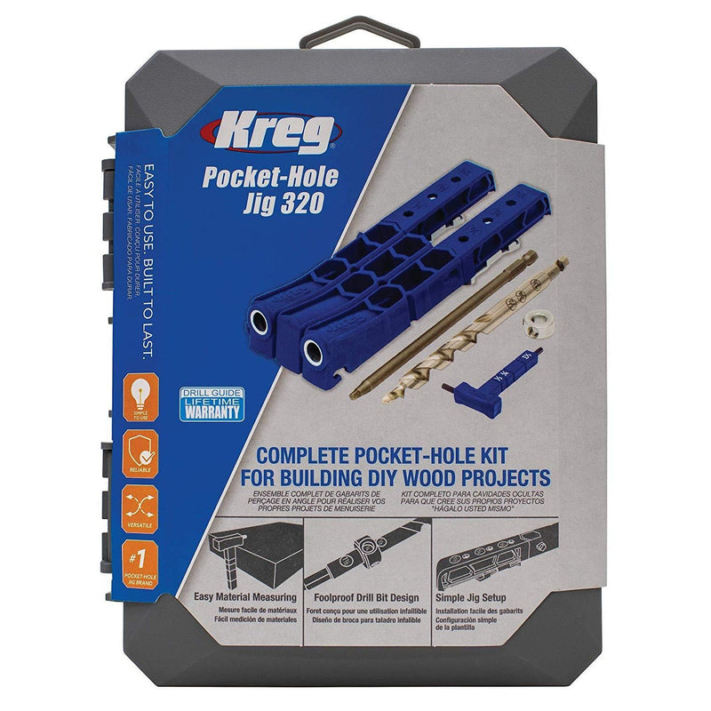 KREG KPHJ320-INT Pocket Hole Jig 320-kreg Tool-Hawi tools-هاوي عدد