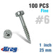 Kreg SPS-F1 1" #6 Fine Pan Head Pocket Screws-kreg Tool-Hawi tools-هاوي عدد
