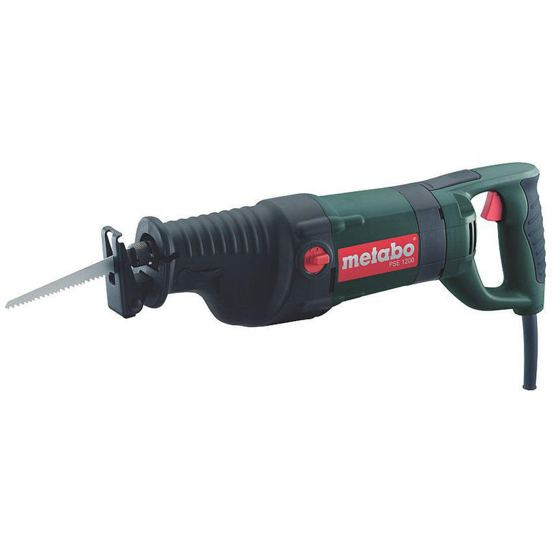 Metabo PSE1200-240V 1200W Recip Saw/ Sabre Saw with 3 Blades