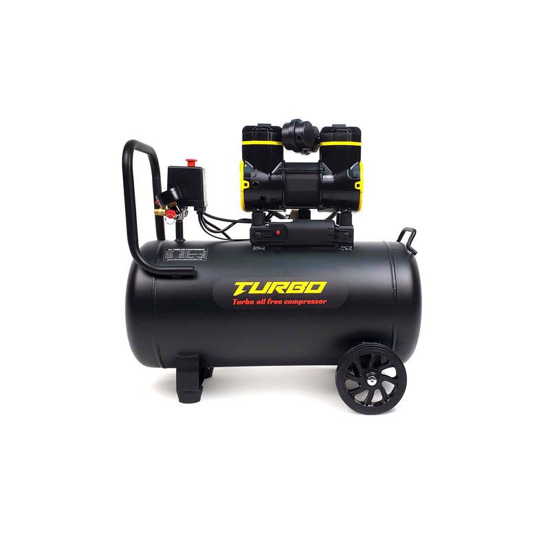 50L Turbo oil free Silent air compressor