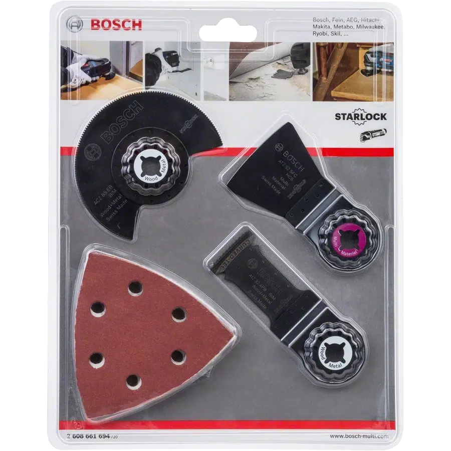 Bosch MultiTools Accessories Universal Set wood and metal 13 Pcs