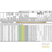 Pegas Super Skip Scroll Saw Blades 5" Pack of 12 #3 شفرات سكرول سو (منشار خطاط) سويسريه 12 حبه مقاس 3 للخشب-Pegas-Hawi tools-هاوي عدد