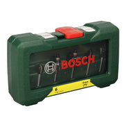 routers 6-piece TC router bit set (6 mm shank) طقم ريش راوتر 6 ملي من بوش-BOSCH-Hawi tools-هاوي عدد