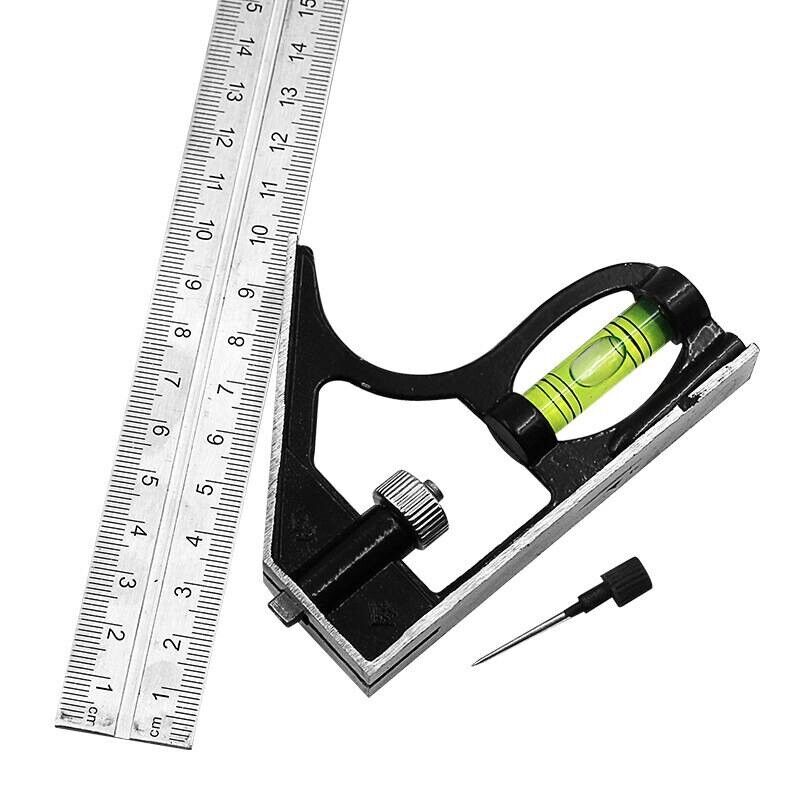 ALUMINUM COMBINATION SQUARE 12" 300MM WORKPRO