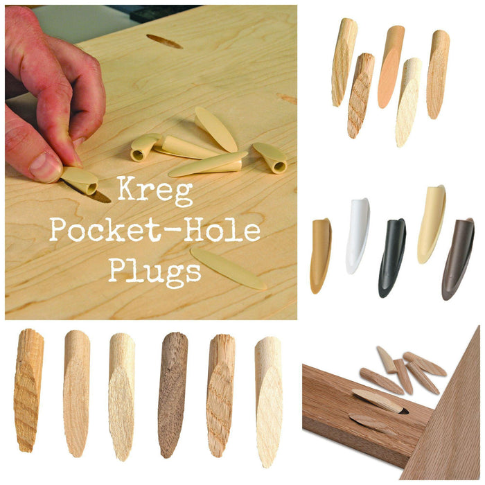 Solid-Wood Pocket-Hole Plugs - 50CT-kreg Tool-Hawi tools-هاوي عدد