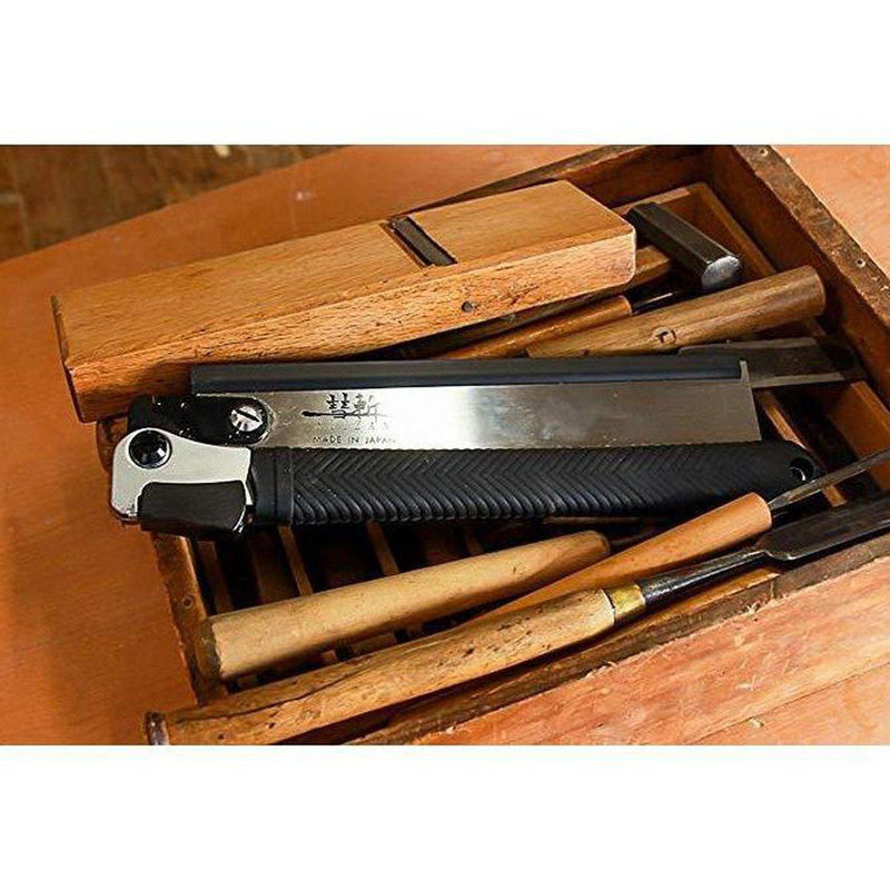 SUIZAN japanese folding ryoba pull saw double edge hand saw for woodrworking-SUIZAN-Hawi tools-هاوي عدد