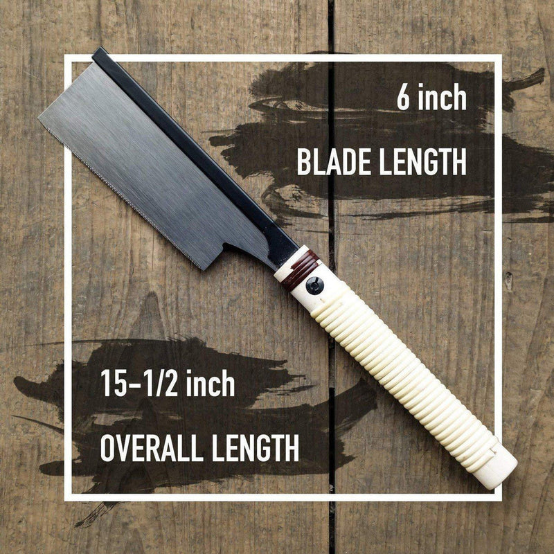 SUIZAN Japanese Hand Saw 6 inch Dozuki (Dovetail) منشار دوفتيل ياباني-SUIZAN-Hawi tools-هاوي عدد