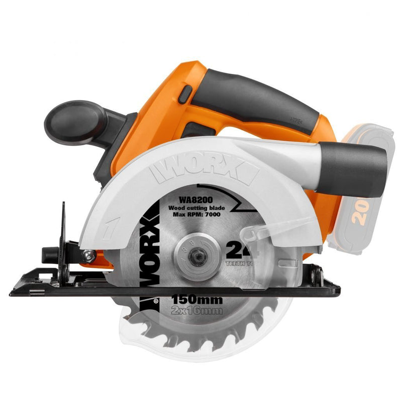 Worx 20V Powershare Circular Saw – WX529.9 – بدون بطارية