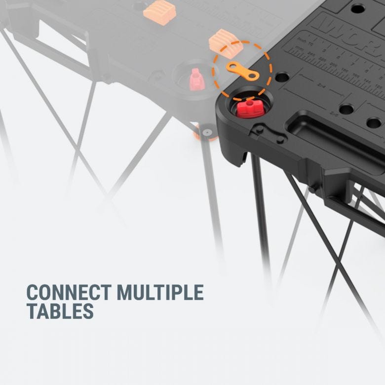 Worx WX066 Sidekick Portable Work Table