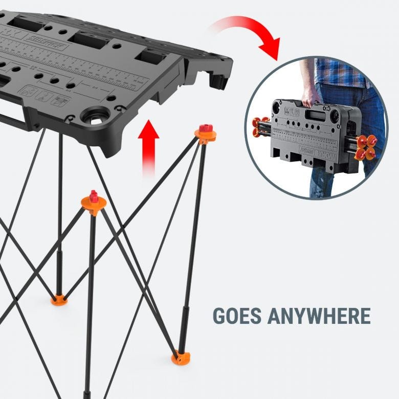 Worx WX066 Sidekick Portable Work Table